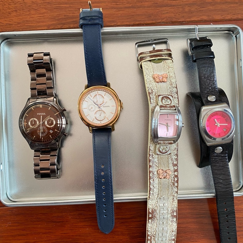 Fossil Watch Lot